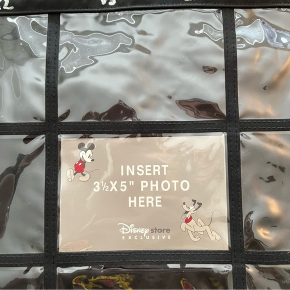 Disney Store Exclusive Mickey Mouse Black Photo Tote Bag 9 Pictures NWT - Picture 2 of 6